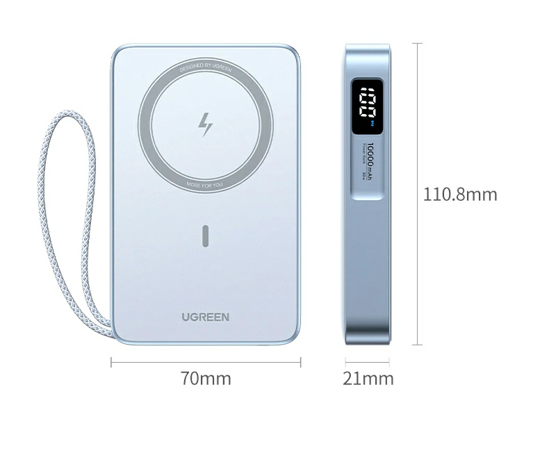 绿联PB594磁吸无线充移动电源全场景优势 绿联PB594磁吸无线充移动电源综合优势汇总