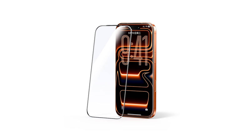 绿联细边钢化膜框式定位器款贴膜教程