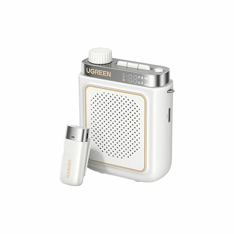 绿联 V6 小蜜蜂便携式扩音器 无线领夹麦版