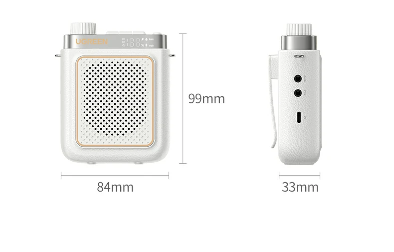 便携式扩音优选 长续航防啸叫多功能合一