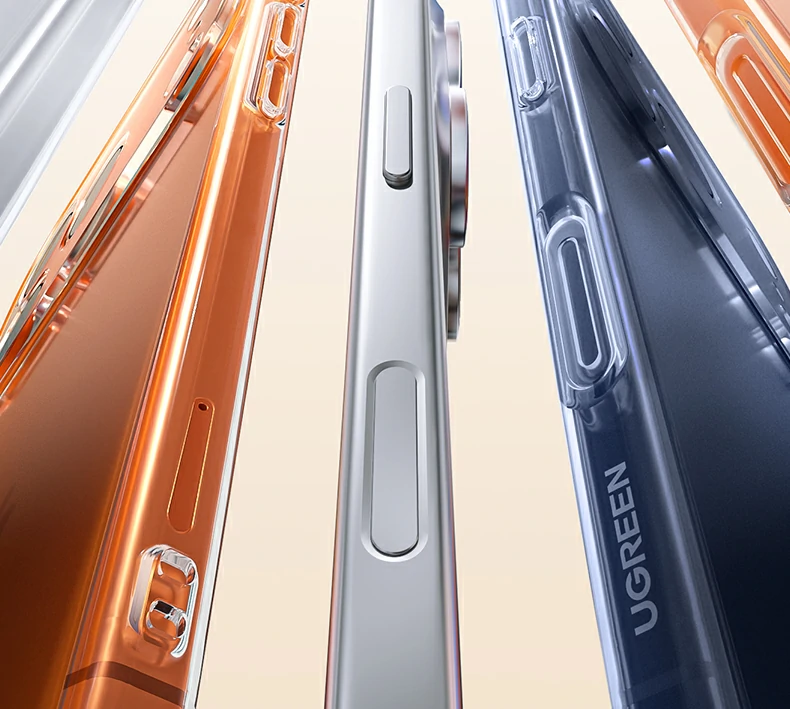 久用不发黄 - 长期使用透亮如新,持久晶透 久用不发黄测试对比,与普通壳对比