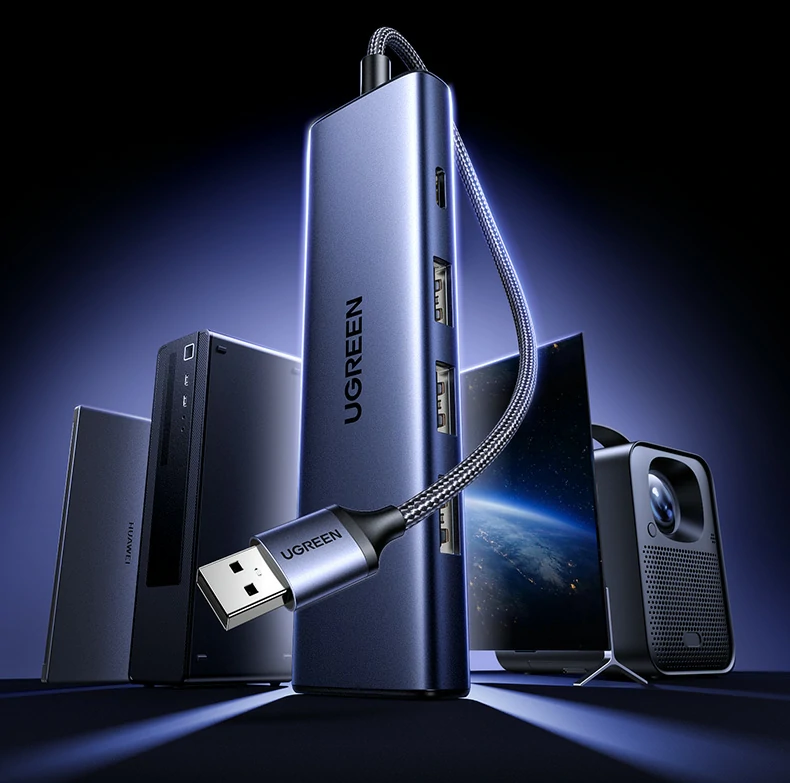 家庭娱乐场景：投屏观看高清电影