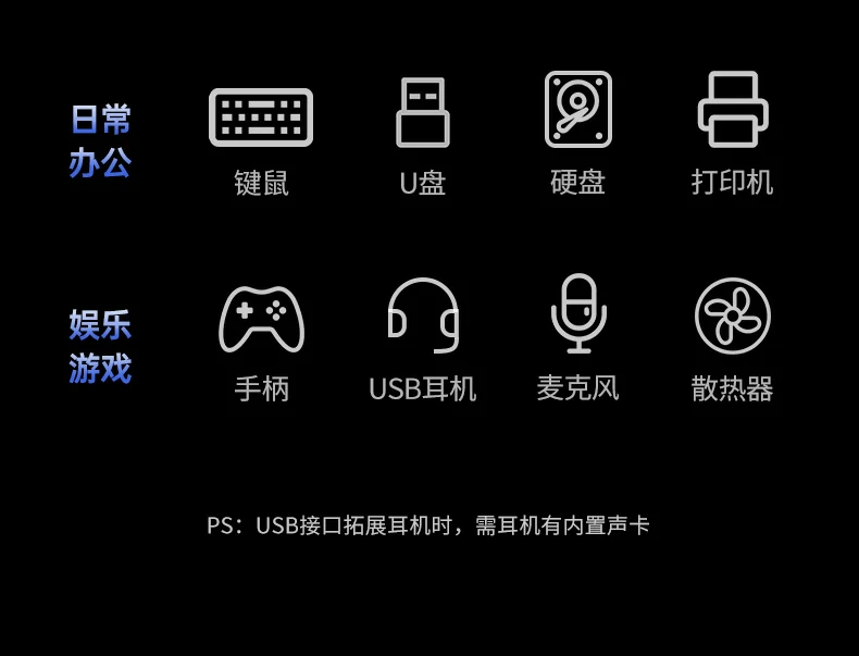 连接游戏手柄与外接硬盘进行主机模式游戏