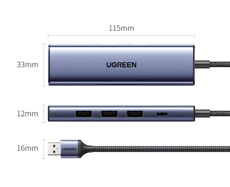 绿联CM511拓展坞与笔记本搭配使用场景