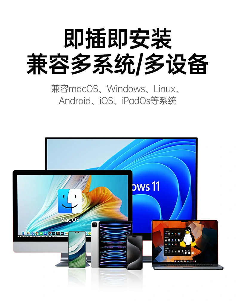 绿联CM880-95501时尚彩盒包装外观展示