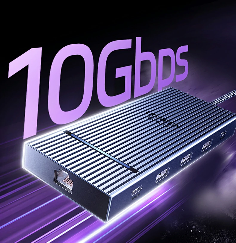 绿联CM886-95614扩展坞TF卡槽读卡演示