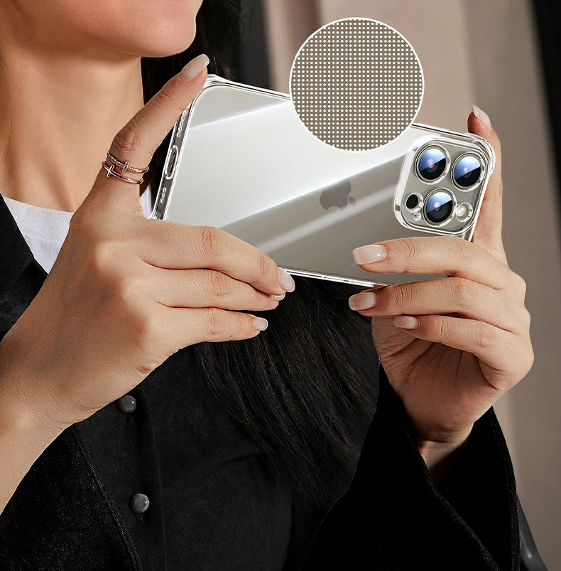 多色机型适配展示，透明材质百搭