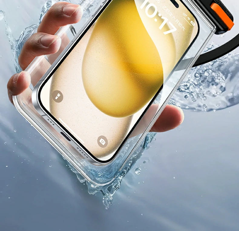 外层防刮耐磨展示，保护袋身不易划伤