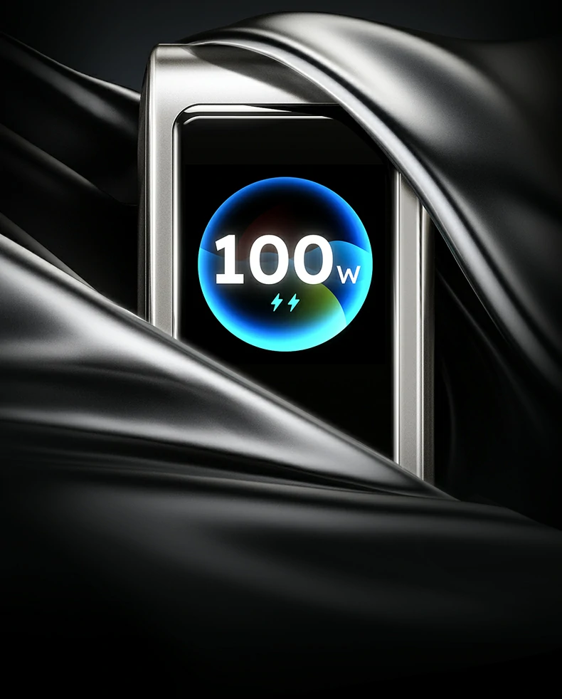 绿联速显冲X773C2口100W满速充电