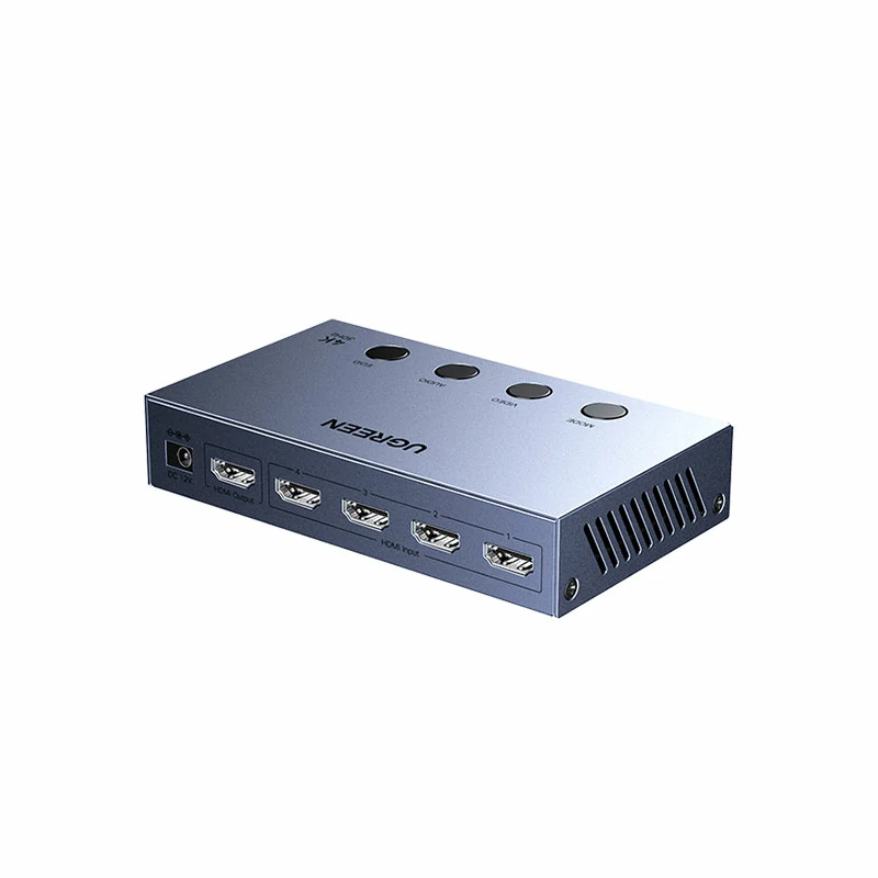 绿联HDMI画面分割器4K高清四进一出切换