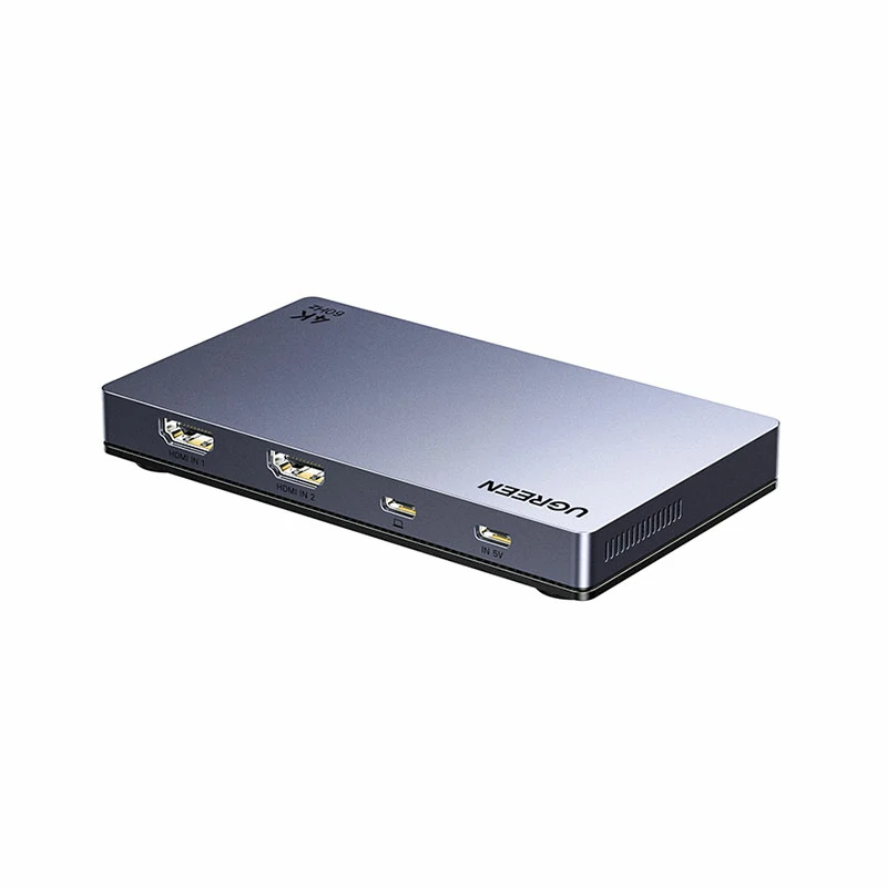 绿联双路HDMI视频采集卡 4K60Hz