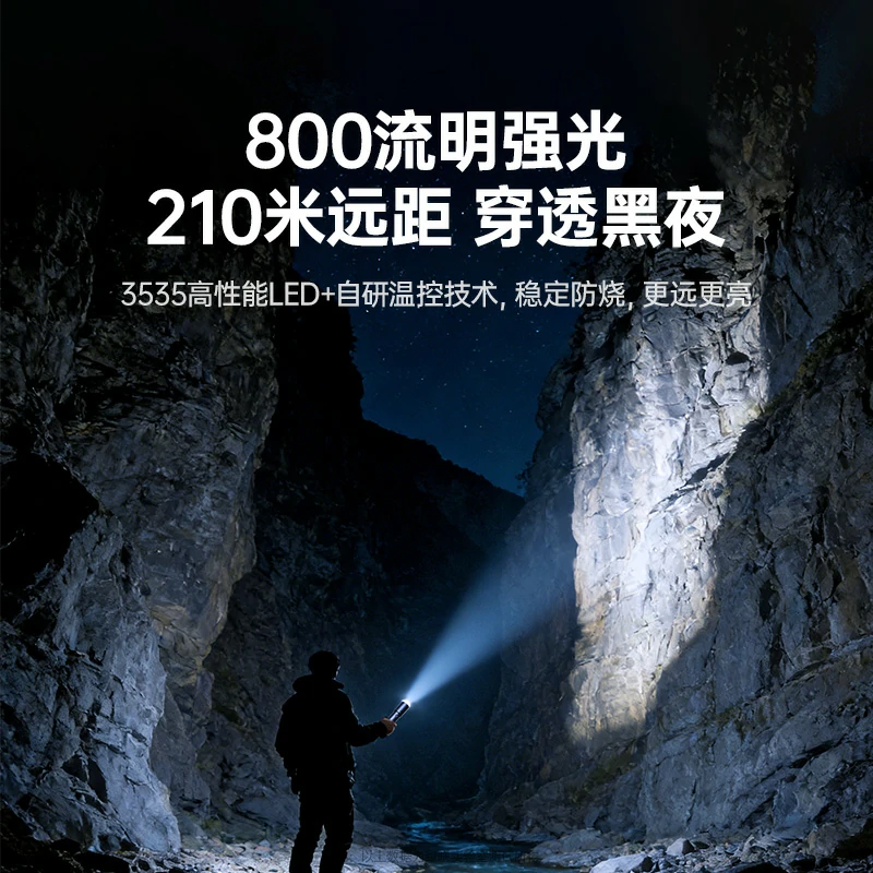 绿联车载三合一多功能强光手电筒