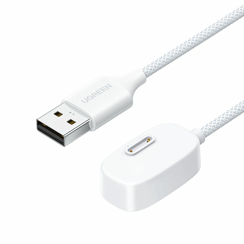 绿联小天才手表充电线 磁吸耐磨编织线