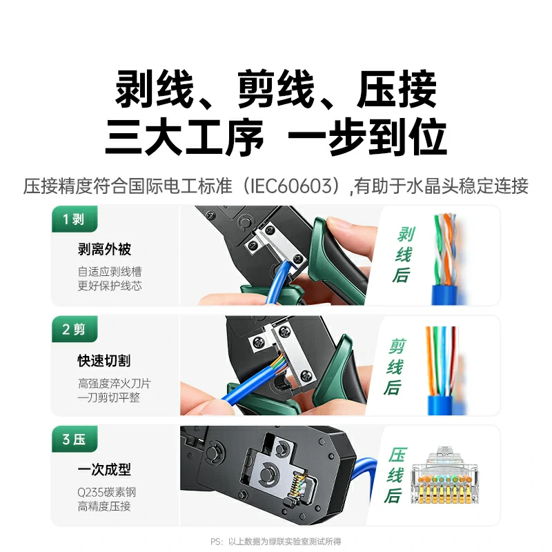绿联多功能网线钳升级版