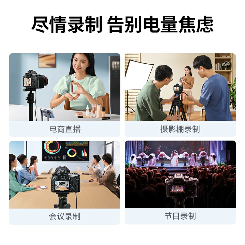 绿联适用佳能LP-E18相机外接电源适配器 相机假电池