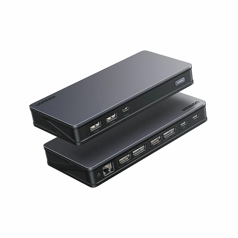 绿联Type-C九合一多功能扩展坞 三屏异显4K60Hz