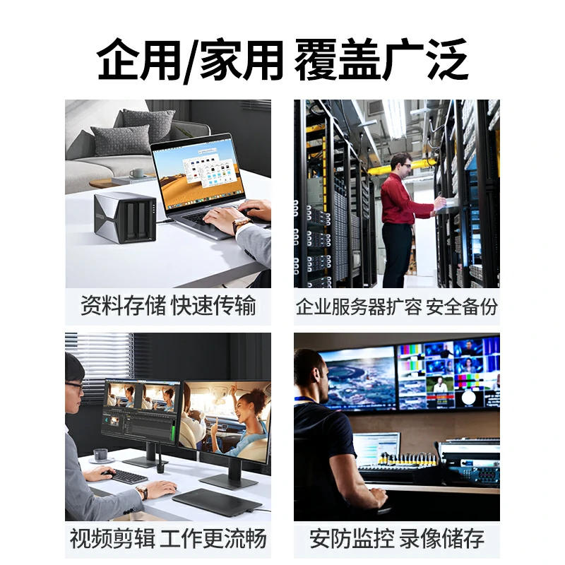 绿联双盘位硬盘阵列盒 5Gbps高速 64TB大容量