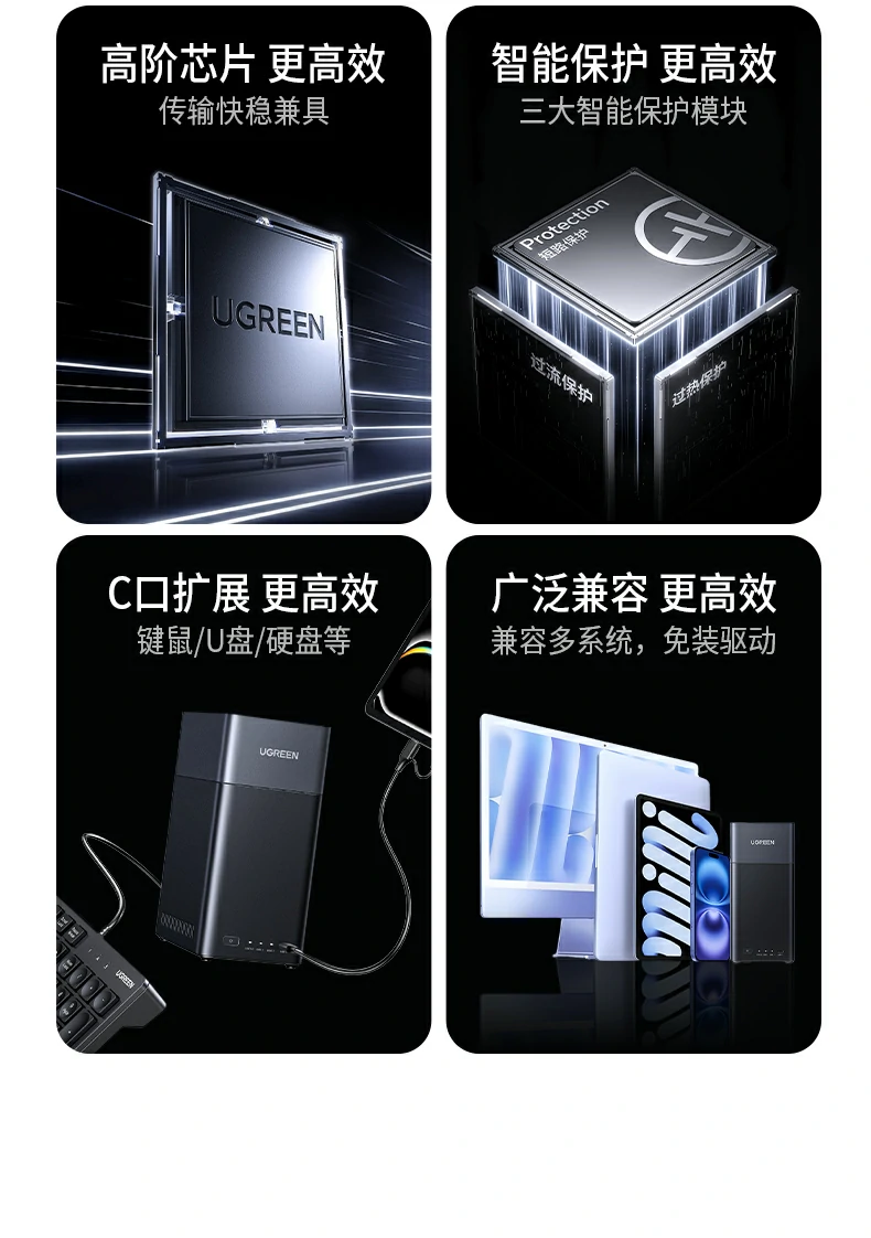 UGREEN绿联-全球领先的消费电子科技品牌