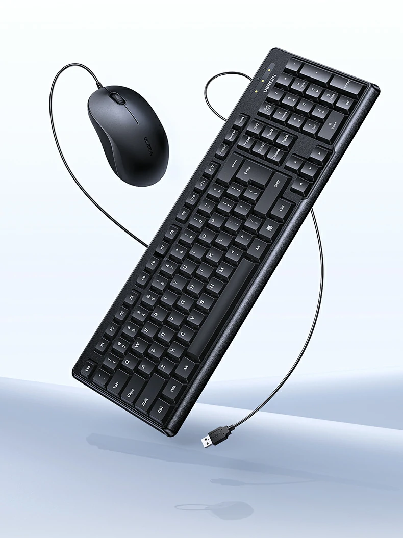 103键位布局满足办公输入需求键位分布合理 绿联MK301键盘103键位布局特写