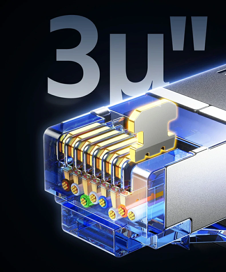电竞主机高速联网低延迟畅玩大型游戏 绿联NW291八类扁平万兆网线电竞主机连接场景