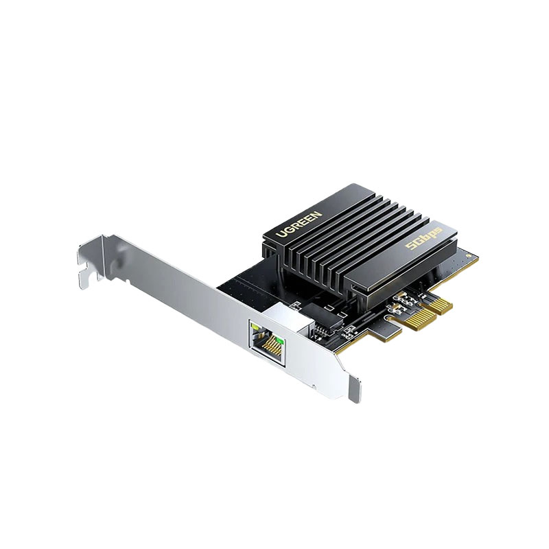 绿联PCI-e转RJ45 5G有线网卡 瑞昱芯片