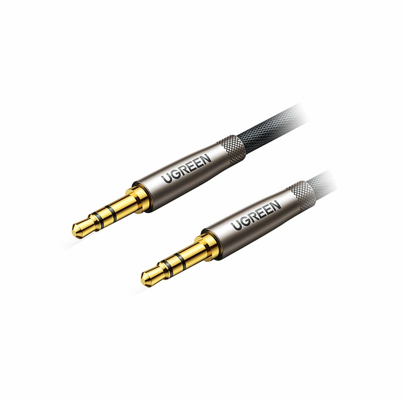 绿联HiFi镀银AUX音频线 3.5mm公对公