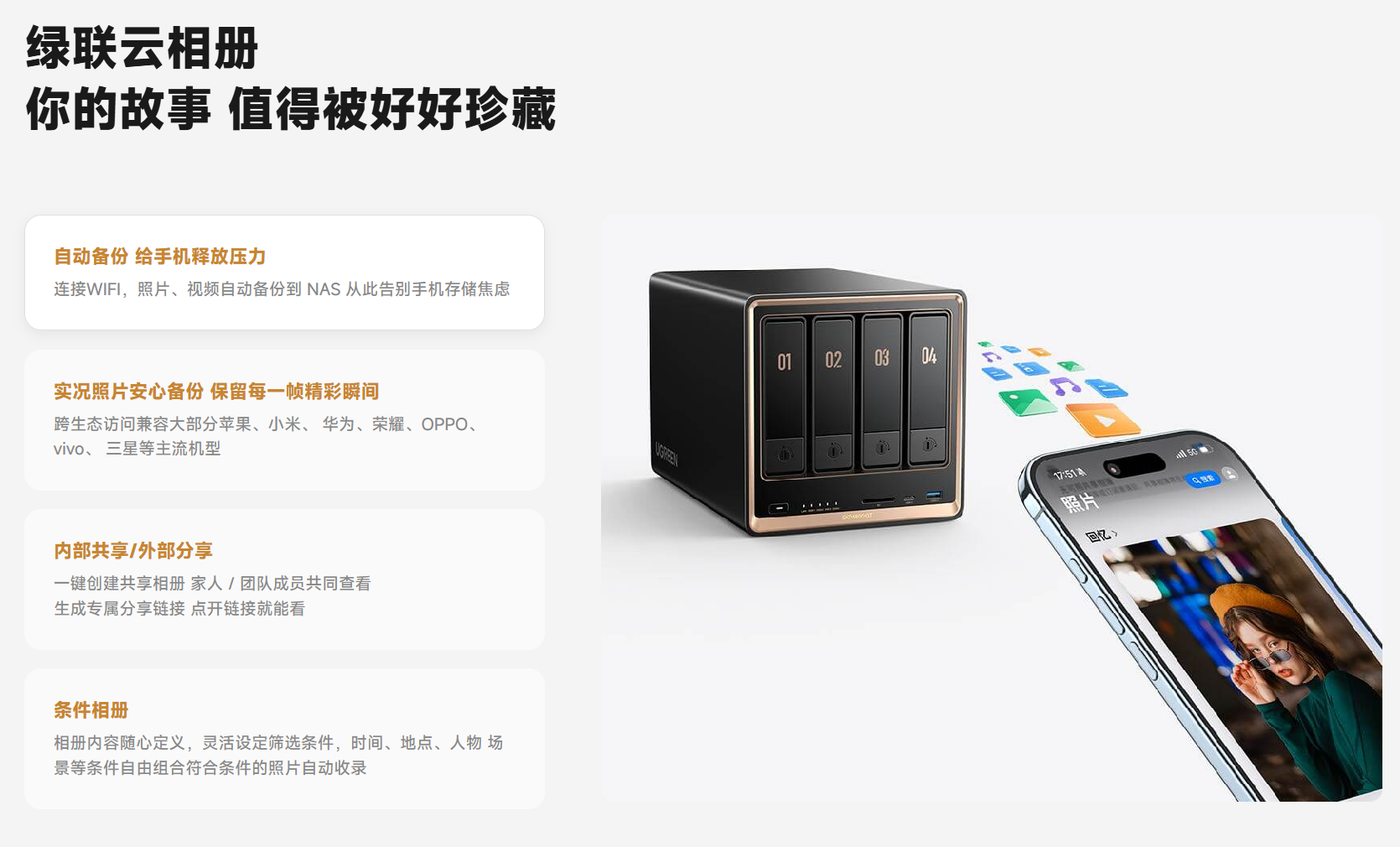 生而万兆!绿联NAS全新四盘DXP4800 GT重磅登场 生而万兆!绿联NAS全新四盘DXP4800 GT重磅登场