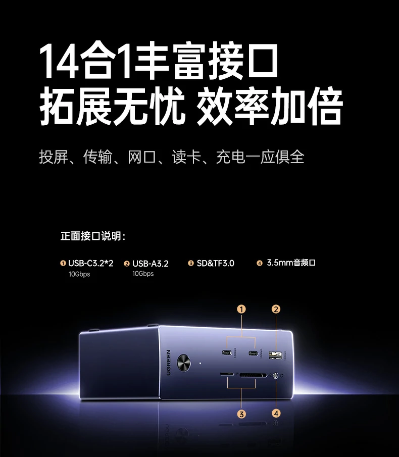 UGREEN绿联-全球领先的消费电子科技品牌