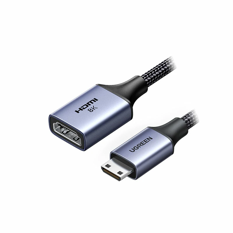 绿联 Mini HDMI 转 HDMI转换线 8K