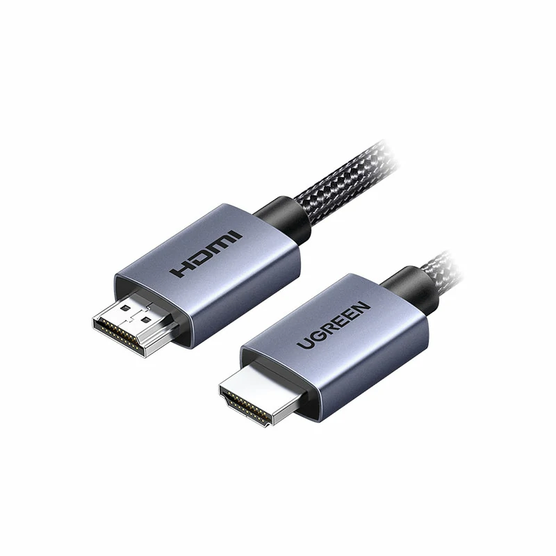 绿联HDMI2.0铝壳编织线 4K高清