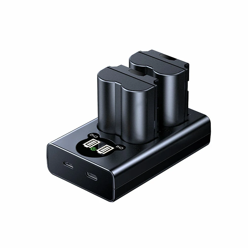 绿联适用富士NP-W235相机电池 两电一充 套装