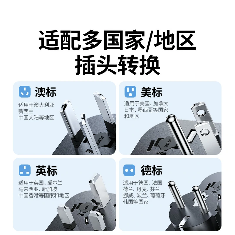 绿联20W氮化镓国际旅行转换器