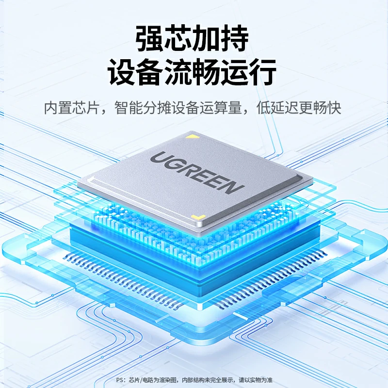 绿联Type-C转USB3.0分线器