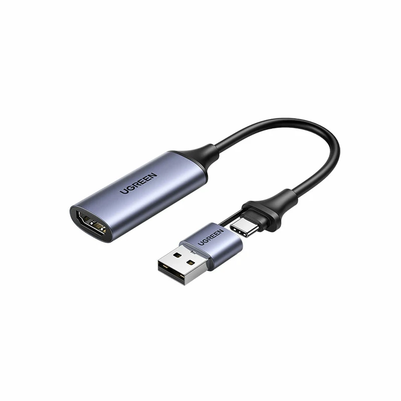 绿联USB/Type-C视频采集卡 4K输入1080P录制