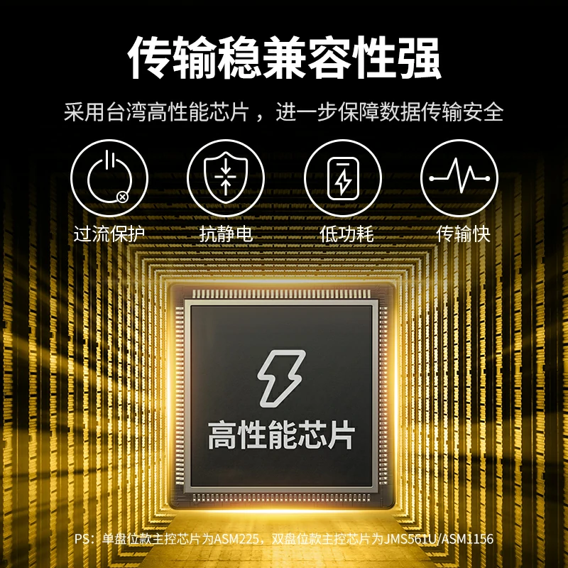 绿联双盘位移动硬盘盒3.5/2.5英寸通用