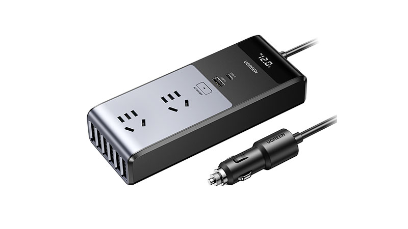 绿联150W车载逆变器(CD313-15072)使用教程