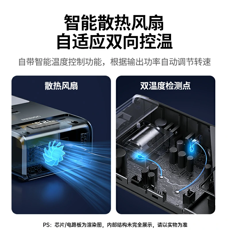 绿联150W车载逆变器