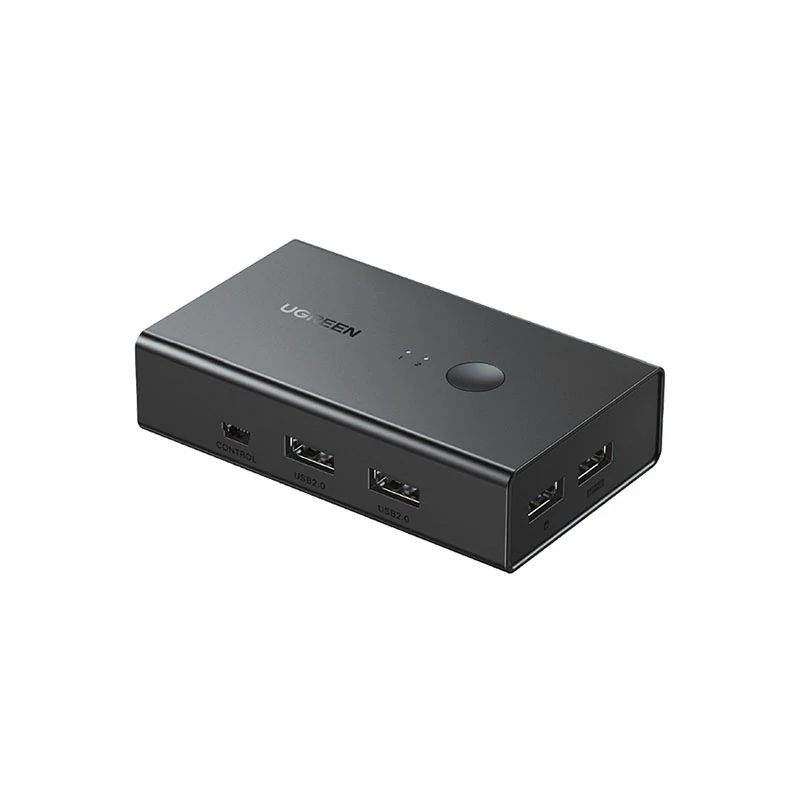 绿联HDMI2.0 KVM切换器2进一出4K高清