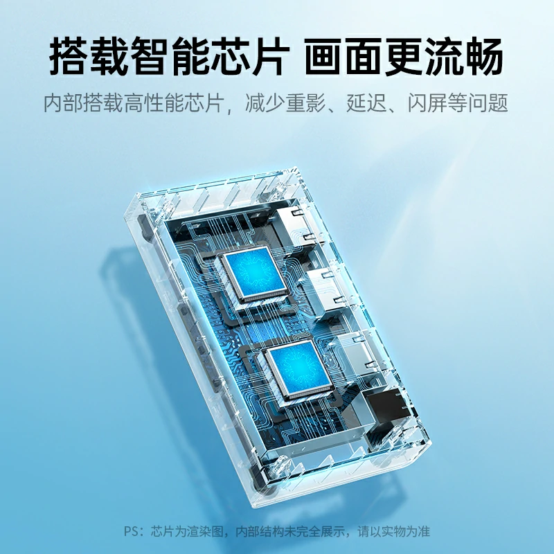 绿联HDMI2.0分配器一进二出 4K