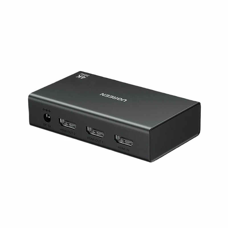 绿联HDMI2.0分配器一进二出 4K