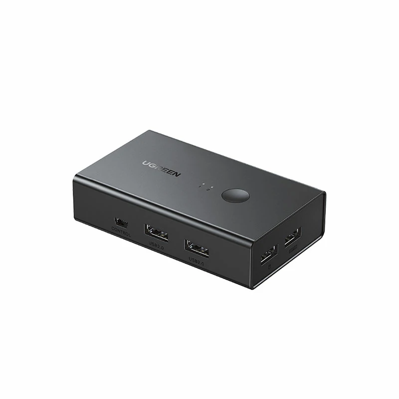 绿联HDMI KVM切换器二进一出 4K高清