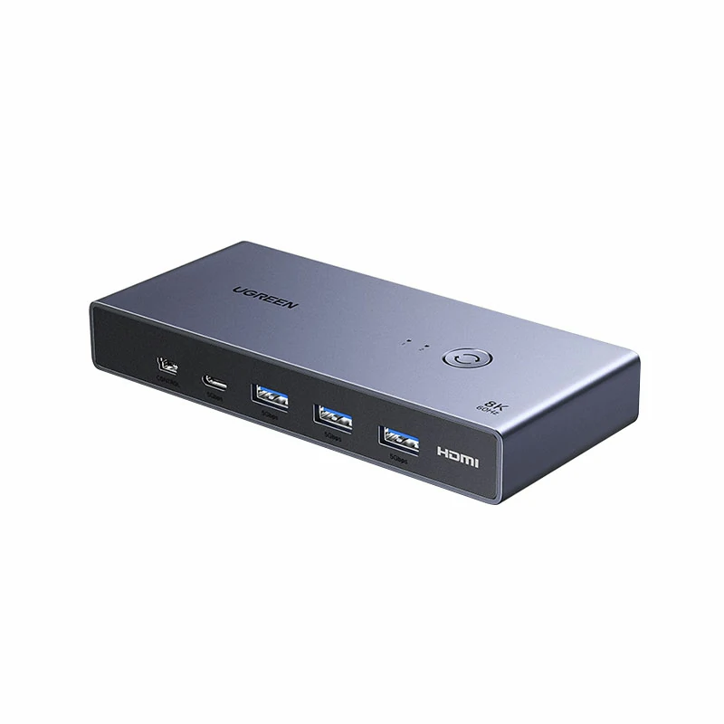 绿联HDMI2.1 KVM切换器 8K60Hz