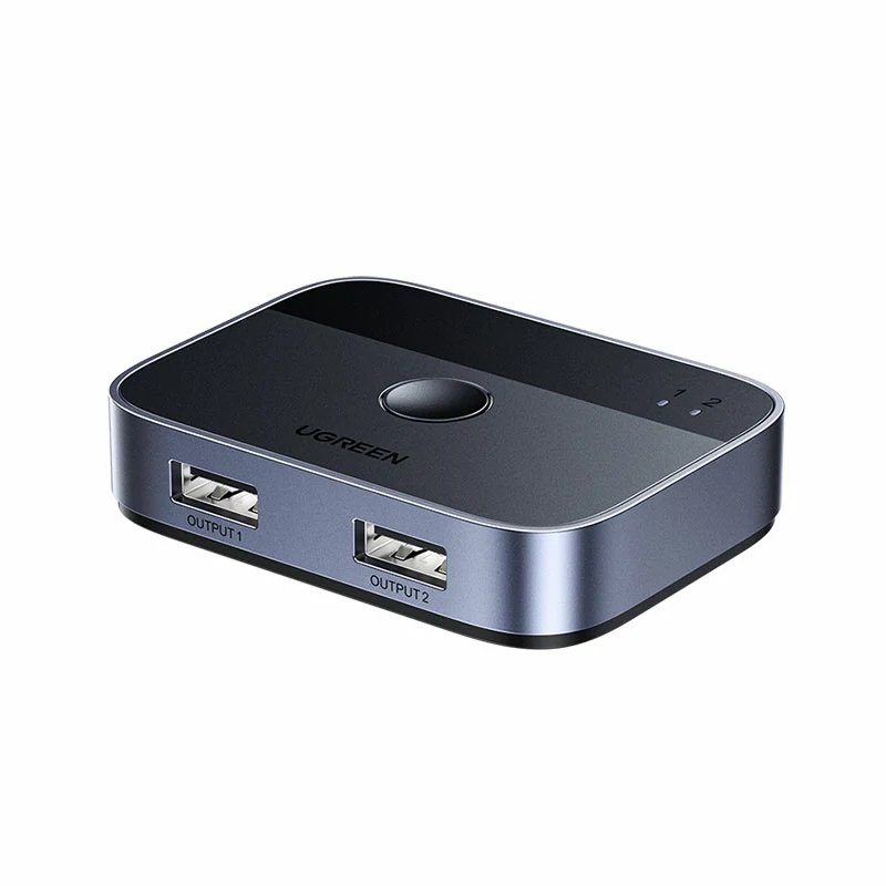 绿联USB3.0二进二出共享切换器