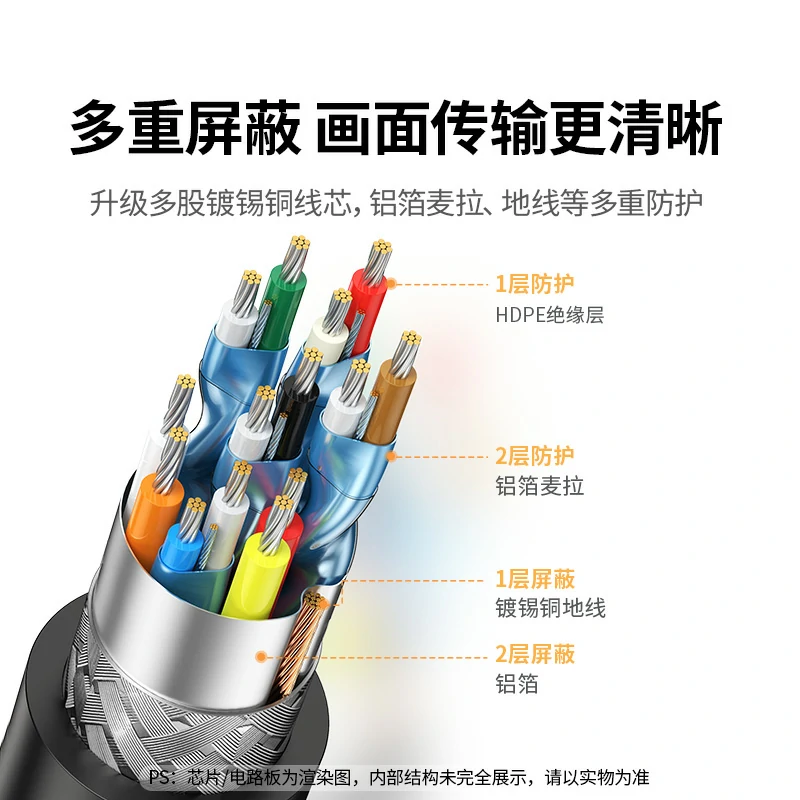 绿联HDMI转VGA转换器