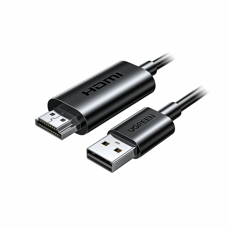 绿联USB-A转HDMI高清视频转换线