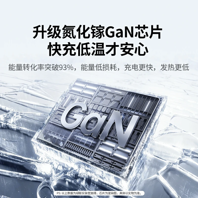 绿联 冰速充 20W双口氮化镓充电器