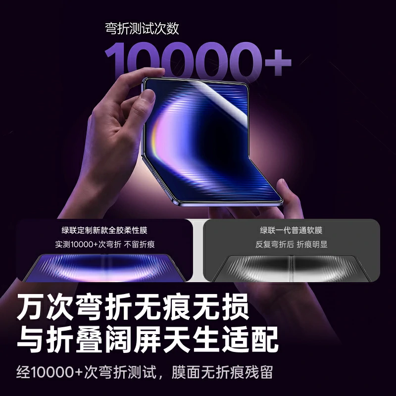 绿联适用华为Pura X Max折叠屏内屏软膜