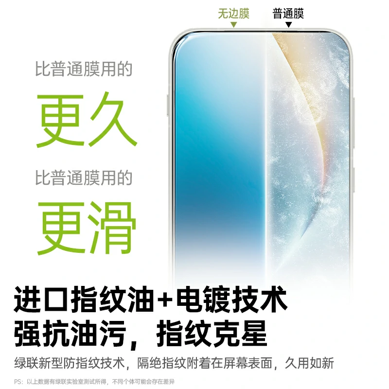 绿联适用荣耀手机WIN系列无边钢化膜