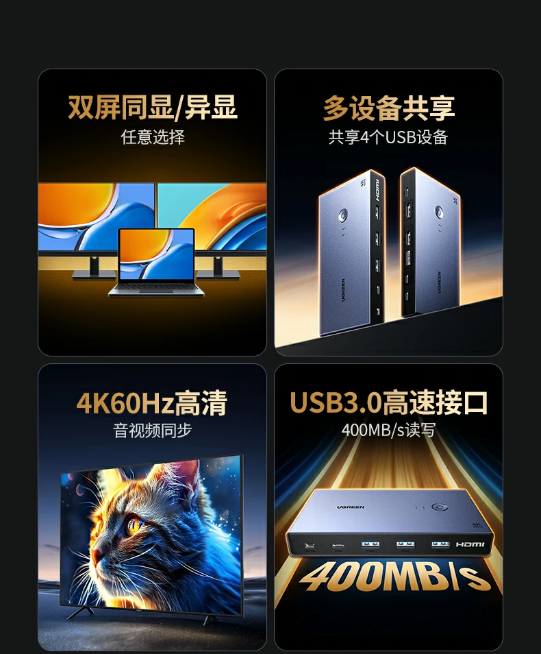 UGREEN绿联-品质新体验,数码选绿联 UGREEN绿联-品质新体验,数码选绿联