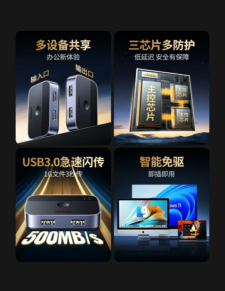 UGREEN绿联-品质新体验,数码选绿联 UGREEN绿联-品质新体验,数码选绿联